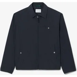 Chaqueta de hombre de tafetán texturizado hidrófugo en