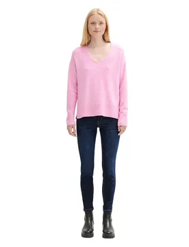 Pantaloni 10333 Jona Used Dark Stone Blue Denim 28
