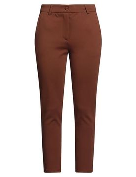 Pantalones Mujer Marrón 42 Mujer