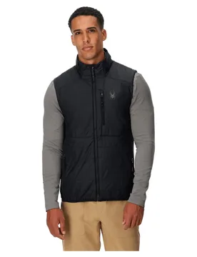 Gilet Glissade Hybrid Black S - Spyder - FashionsVida