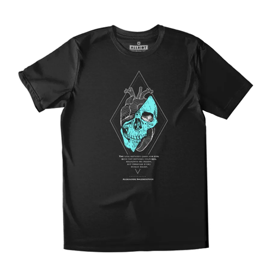 Alexander Solzhenitsyn Organic T-Shirt - Black - All Riot - FashionsVida