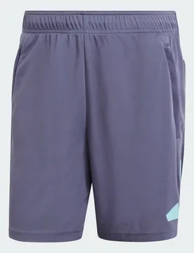 Pantaloni Corti da Allenamento Logo Train Essentials XS 18 CM Shadow Navy / Mint Ton - Adidas - FashionsVida