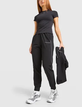 Womens Reflective Woven Cuffed Track Pants - Nero, nero nero Donna taglia S - Under armour - FashionsVida