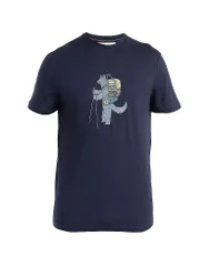 T-shirt de sport Merino 150 Tech Lite III Tech Head bleu marine M