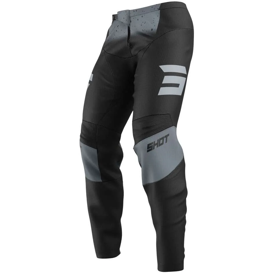Pantaloni Moto Cross Enduro DEVO BLAST Nero Grigio taglia 30 - Shot - FashionsVida