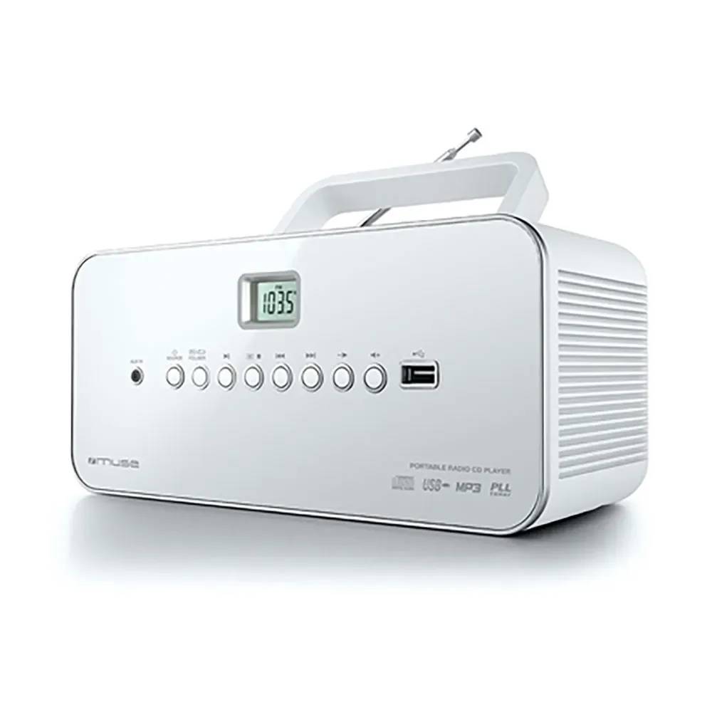 Radio Numérique M-28rdw White One Size unisex - Muse - FashionsVida