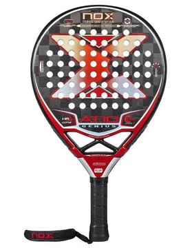 At10 Genius 18k By Agustin Tapia 22 Padel Racket Black / Orange One Size - Nox - FashionsVida