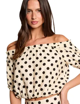 Damen Bluse Beige 516570