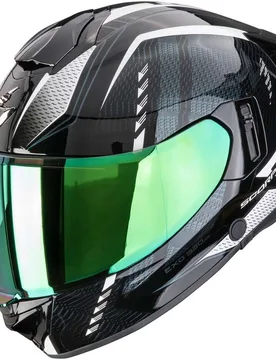 Casco Moto Integrale EXO-530 AIR THERAS Nero Cangia taglia S - Scorpion - FashionsVida