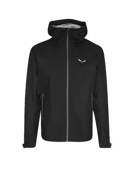Chaqueta de senderismo para hombre Puez Aqua 3 Powertex negro XXL - Salewa - FashionsVida