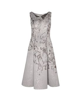 Cocktailkleid hellgrau 42 damen