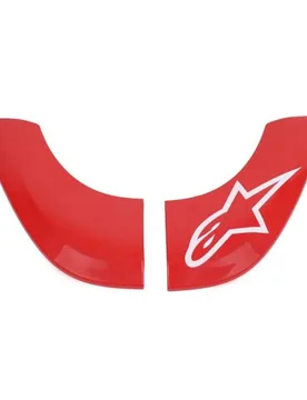 Bicycle Proteggi Mento Bns Tech Carbon Red - Alpinestars - FashionsVida