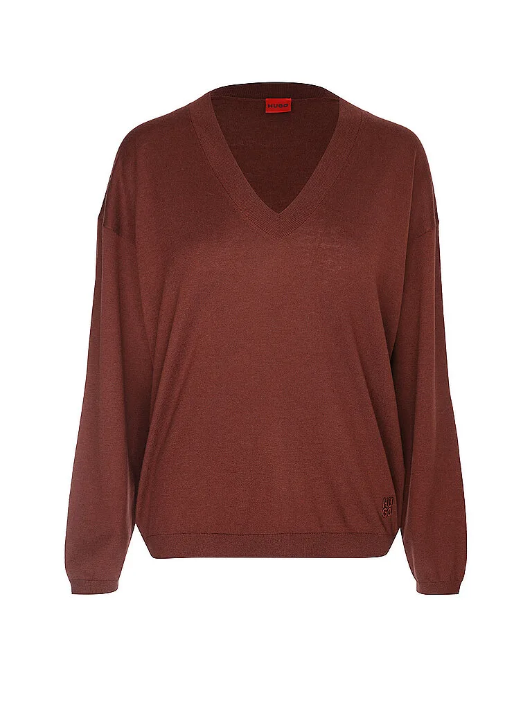 Hugo Pullover SESSARINA marrone XL - Hugo Boss - FashionsVida