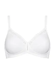 BH ohne Bügel COTTON BEAUTY N white weiss 95B damen