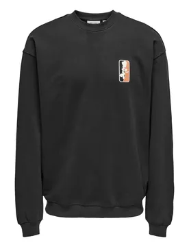 ONSWYATT OOSE S PRINT CREWNECK mae