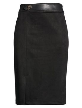 Falda midi Mujer Negro 46 Mujer