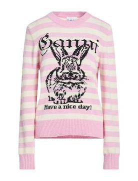 GANNI Pullover Damen Rosa XS Damen