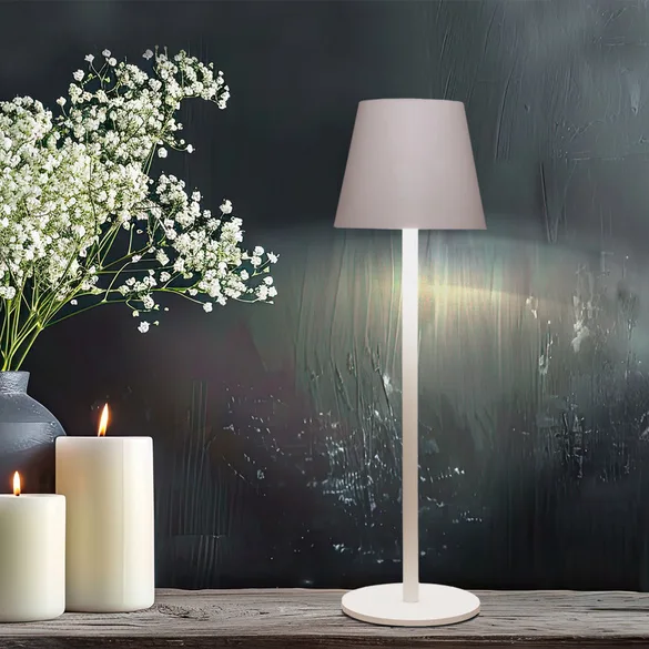 Wurm LED Tischleuchte 27 cm Weiß - Wurm - FashionsVida