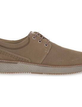 Sneaker Nabouk Taupe 43 Male