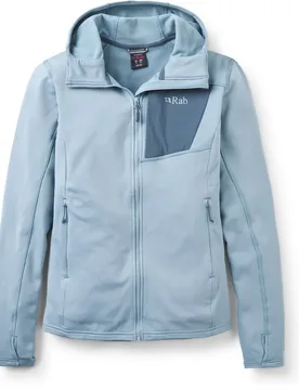 Superflux Damen Funktionsjacke, hellblau M - Rab - FashionsVida