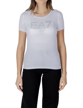 Ea7 T-Shirt Weiß 483685