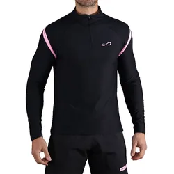Epic Lhee Half Zip Sweatshirt Black Pink M