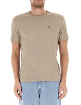 T-shirt girocollo BEIGE S