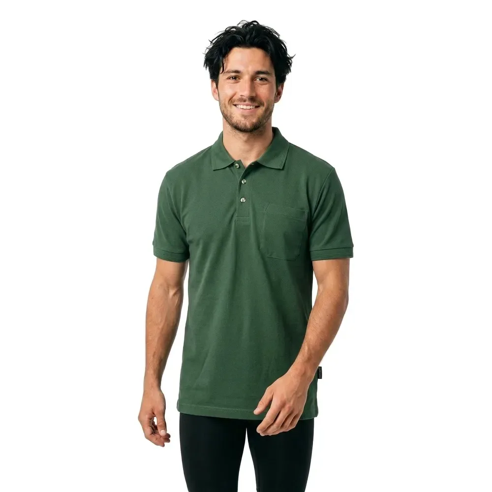 Polo à Manches Courtes Crossover 00783 Green 3XL - MASCOT - FashionsVida