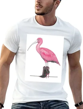 Scarlet Ibis in Dangerous Shoes T-Shirt t shirts for man slim fit anime t shirts oversize man graphic t shirt T-shirt - Aliexpress - FashionsVida