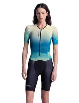 Trisuit à Manches Courtes Viper Block - Santini - FashionsVida