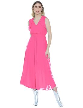 Relish vestito lungo fuxia Misam