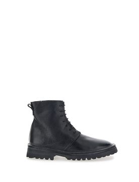MOMA Anfibi in pelle NERO 40