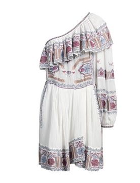 Minivestido Mujer Blanco 34,36,38,40,42,44 Mujer