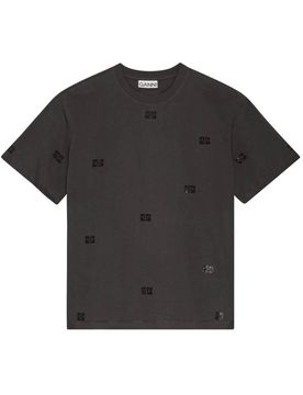 GANNI T-shirt e Polo Black