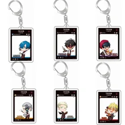 Anime Trigun Acrylic GAME Pendant Keychains Holder Car Key Chain Key Ring Phone Bag Hanging Jewelry Gifts Accessories
