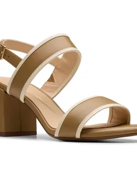 Shoes Sandali Ezoria Sling Light Tan Combination EU 41 - Clarks - FashionsVida