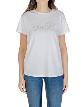 Liu Jo Damen T-Shirt Weiß 488272