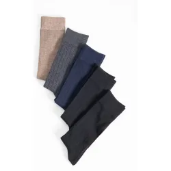Pack 5 calcetines canalé