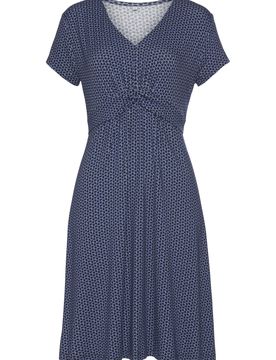 VIVANCE Vestido azul / azul oscuro