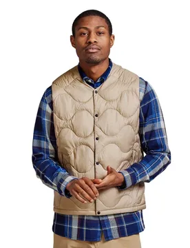 Gilet En Duvet Ultralight Sand S - The Mountain Studio - FashionsVida