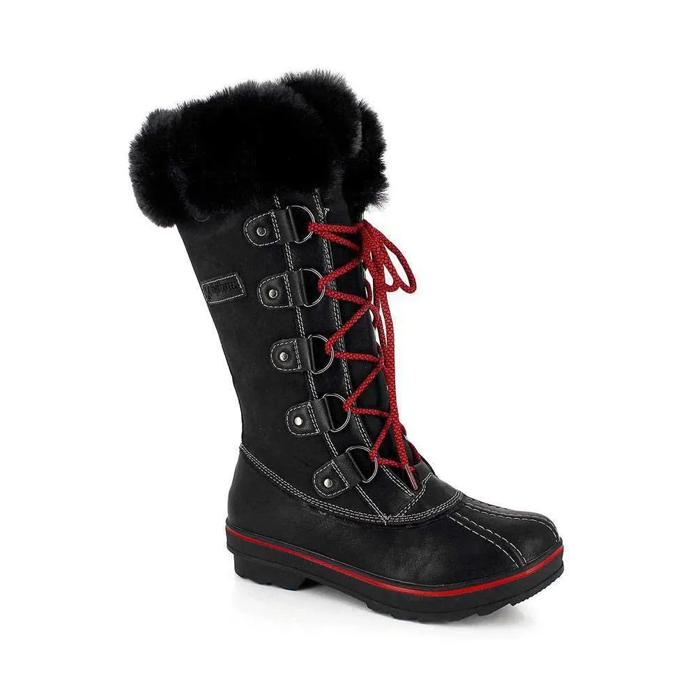 Bottes De Neige Mathilde Black EU 39 - Kimberfeel - FashionsVida