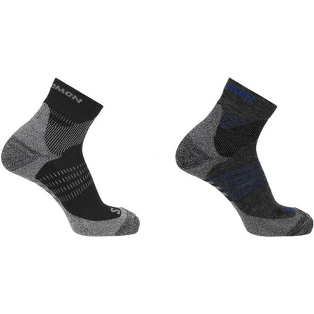 Pack 2 pares de calcetines de montaña unisex X Ultra Access Quarter - Salomon - FashionsVida