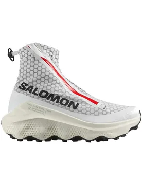 Chaussures de trail - S/Lab Ultra Dust White/Fiery Red/Vanilla Ice - Taille 43 1/3 - Rouge - Salomon - FashionsVida