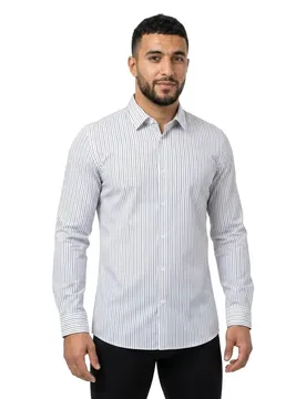 Hugo Chemise à Manches Longues Valerio 10276901 Open White 39