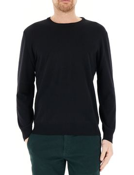 PREMODE Maglia lana merino NERO L