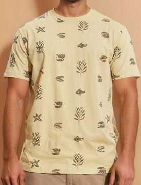 Sinsay - T-shirt in cotone - giallo