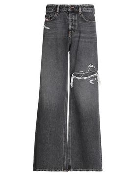 Pantalones vaqueros Mujer Negro 28W-32L Mujer