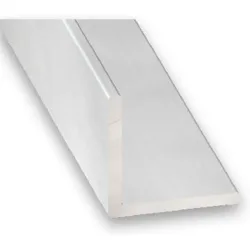 Perfil Ángulo Aluminio Anodizado Incoloro 2 m