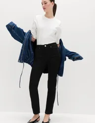 Sienna Straight Leg Jeans Black Mix female