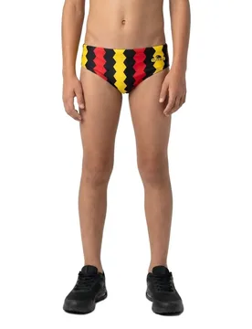 Turbo Slip De Bain Zip Tricolor - TURBO - FashionsVida